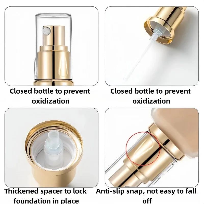 1/3pcs 30ml DW Foundation Pump For Double Wear Liquid Foundation Pump Head Portable Pump Head Replacement Parts Zpaxo