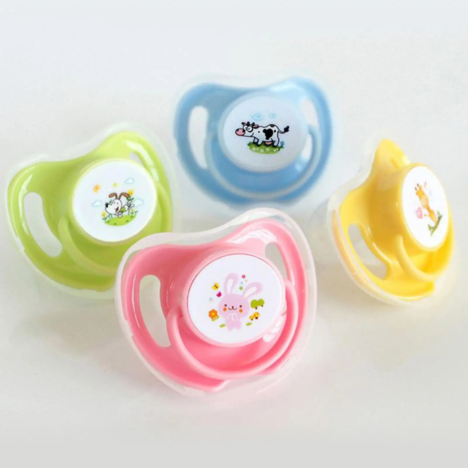 Kitten for Suckling Pet Suckling Puppy 4 Pieces Butterfly-Shaped Silicone Toy with Dust Cover for Pet Animals Zpaxo Default Title