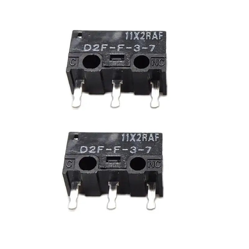 652F 2 Mouse Micro Switches D2FC D2F-F-3-7 20M Clicks Button Zpaxo