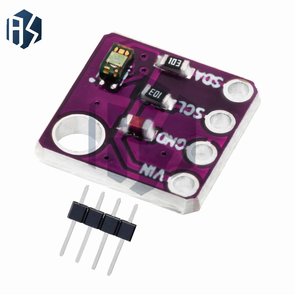 VEML6040 RGBW Sensor Module I2C Interface Ambient Light Intensity Zpaxo