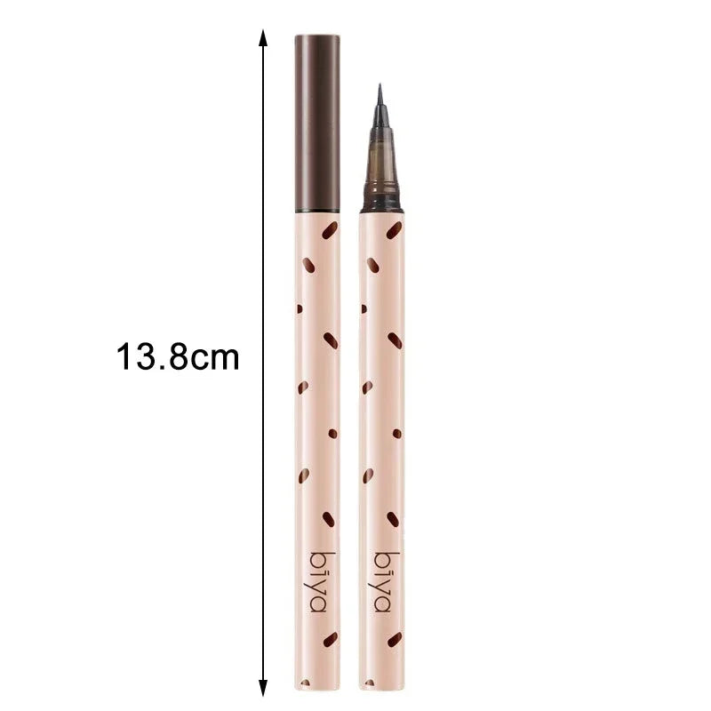 Ultra Thin Black Brown Lower Eyelashes Eyeliner Pen Long Lasting Liquid Eyeliner Pencil Waterproof Quick-Dry Eyes Liner Pencils Zpaxo