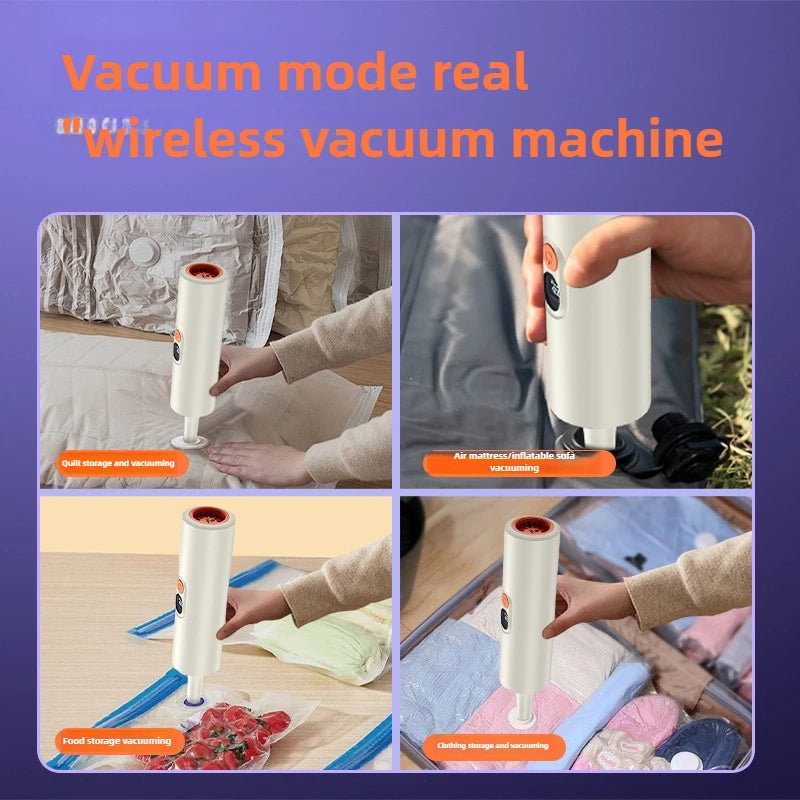 Portable wireless vacuum cleaner blowing and suction integrated 4 in 1 brushless handheld vacuum cleaner for home and car use Zpaxo