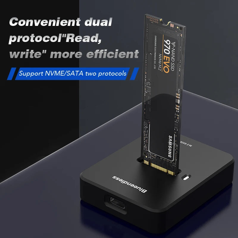 Blueendless External SSD Hard Disk M 2 Enclosure 10Gbps Online