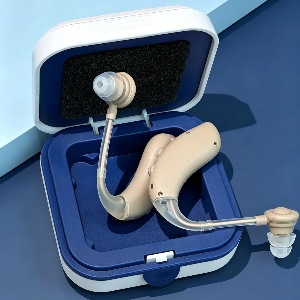 Hearing Earphones Amplifiers Earbuds Noise Reduction Rechargeable