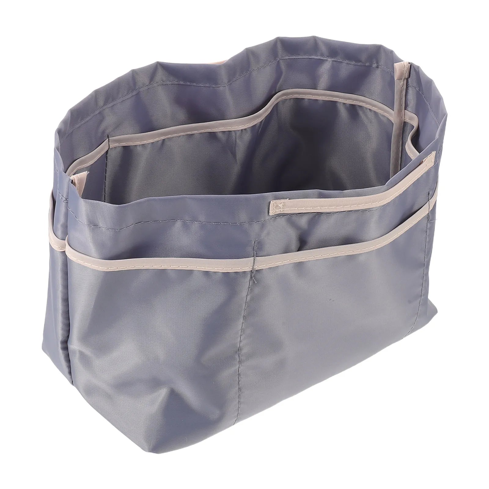 Tote Bag Organizer Insert 10 Pocket Nylon Purse Liner Waterproof