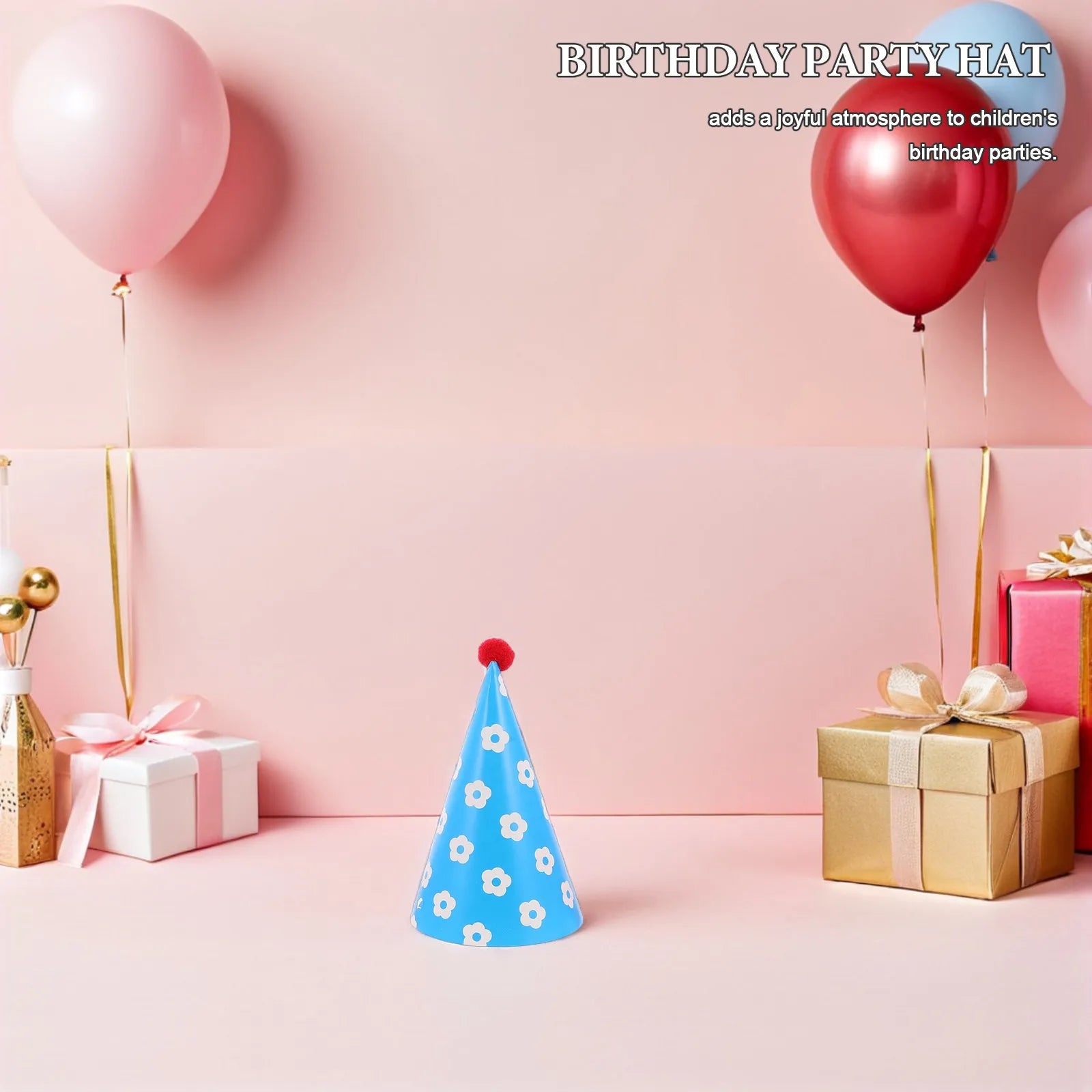 Birthday Cone Hats Colorful Paper Party Caps Favor S Headwear