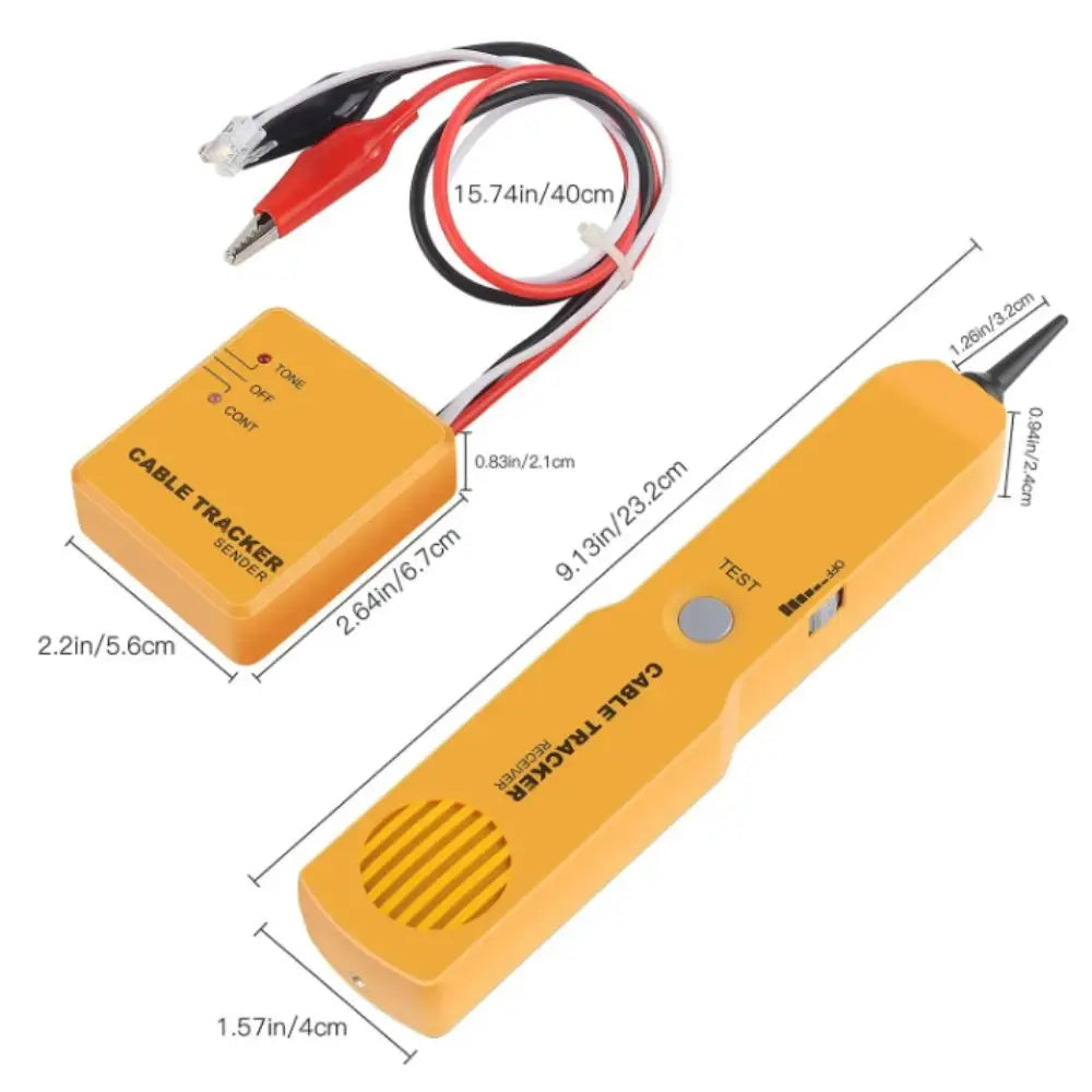 Alligator Clips Short Finder Receiver Support Diagnostic Tools Open Finder Universal Design Fault Finding Cable Tracker Zpaxo