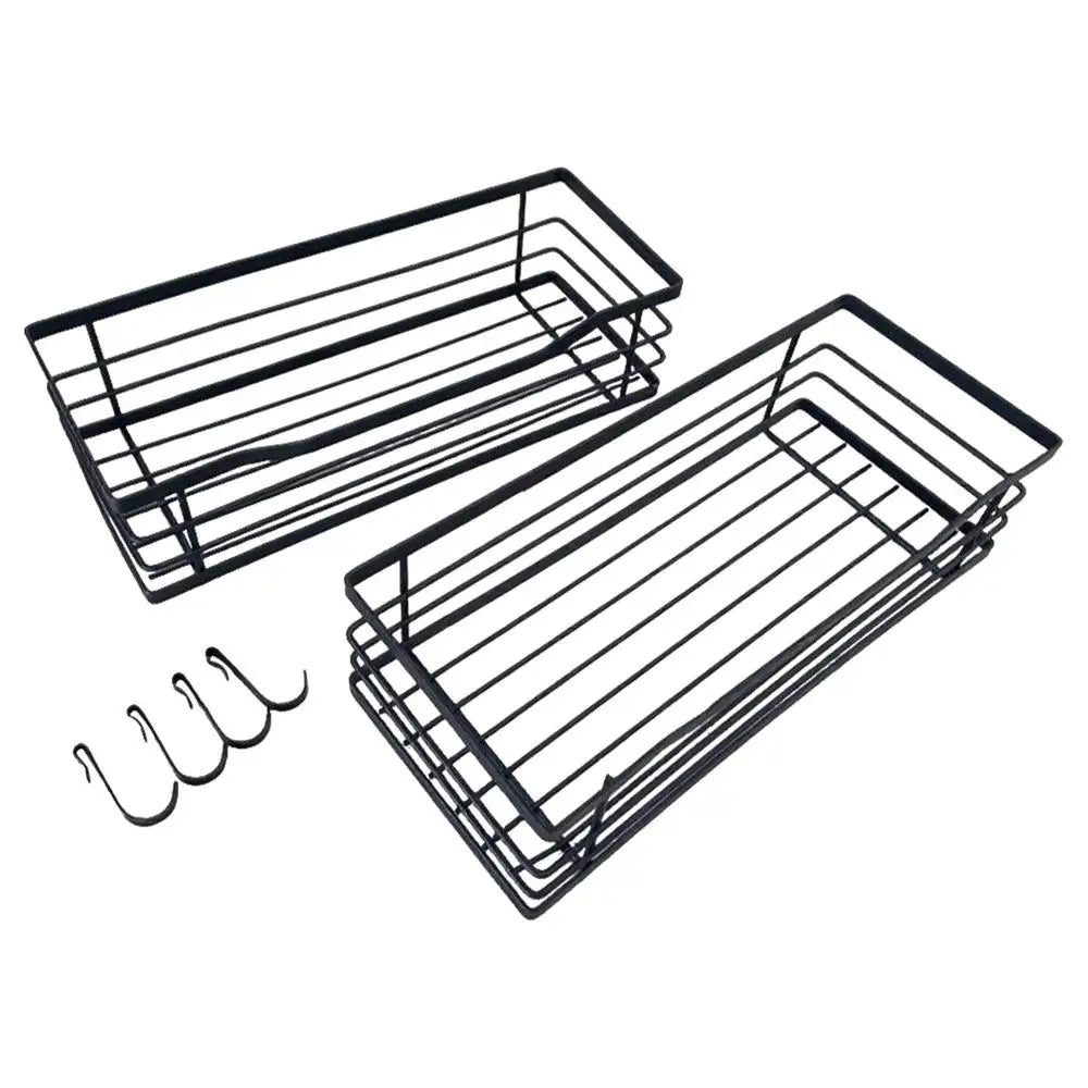 Shower Shelves Storage Shelf Wall Mounted 2 Adhesive Display Rack