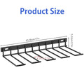 Power Tool Rack Electric Drill Holder Wall Mount Power Tool Organizer Workshop Wrench Tools Screwdriver Power Storage Shelf Home Zpaxo black