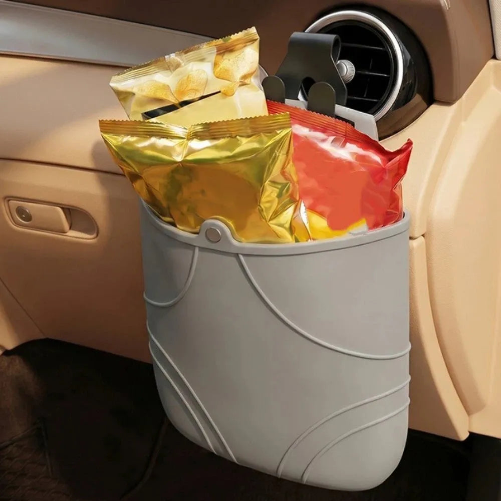 Multi-Functional Car Air Vent Organizer Soft Silicone Portable Storage Pouch Wear-Resistant Flexible Design Zpaxo