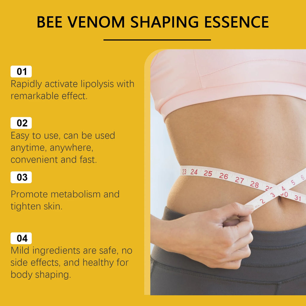Hoygi Bee Venom Slimming Firming Body Oil – Anti-Cellulite Body Slimming Oil Zpaxo