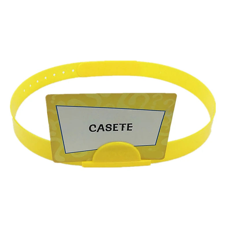 Headband Quick Question Game Cosplay Props Classroom Family Party Board Games Educational Toys Zpaxo YELLOW one size
