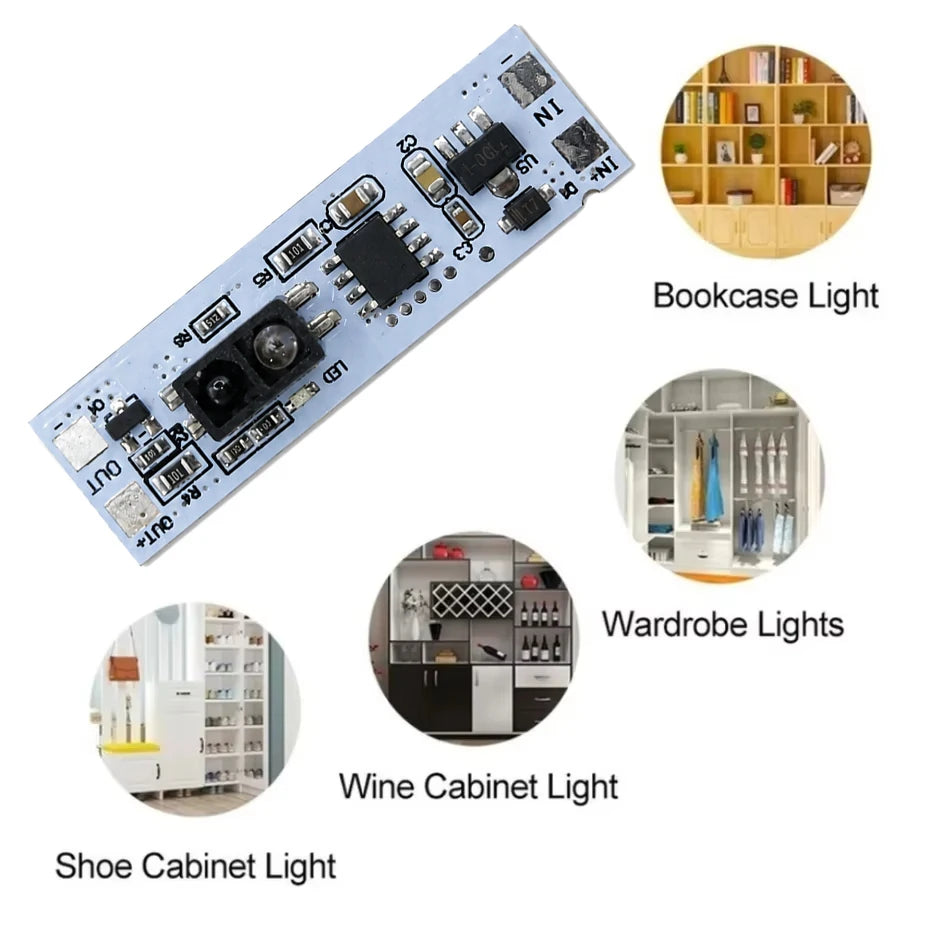 Mini Capacitive Module 5V-12V-24V 72W LED Dimming Control Lamps