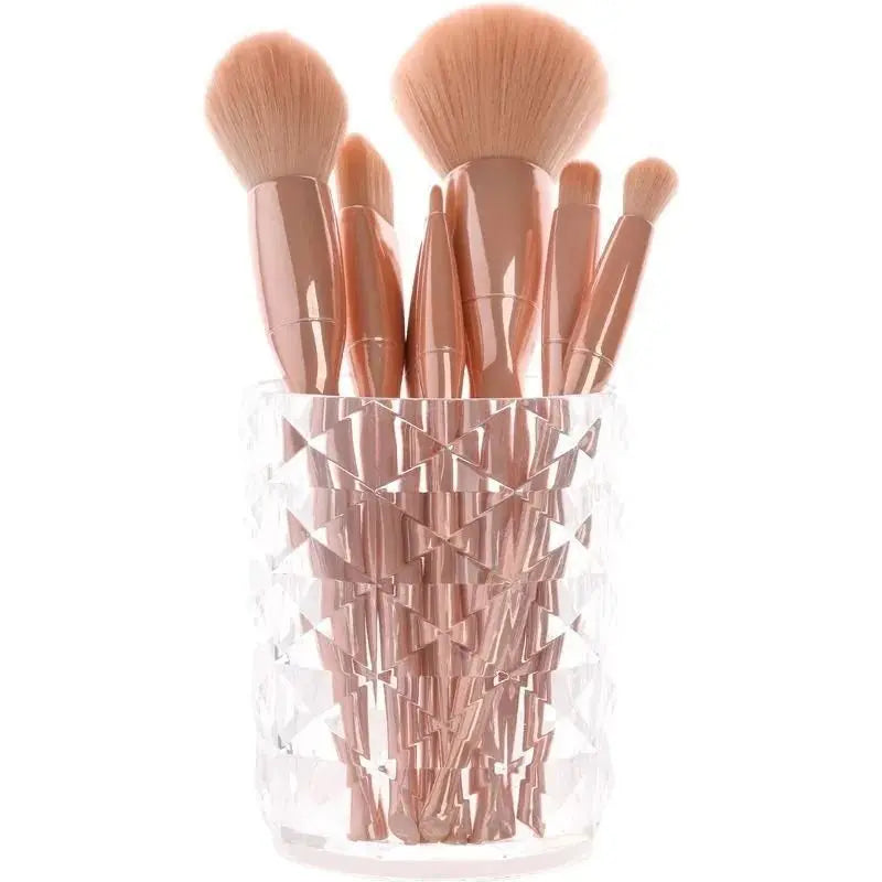 Dustproof Makeup Brush Holder – Clear Transparent Organizer Makeup Brush Holder Zpaxo 1PC