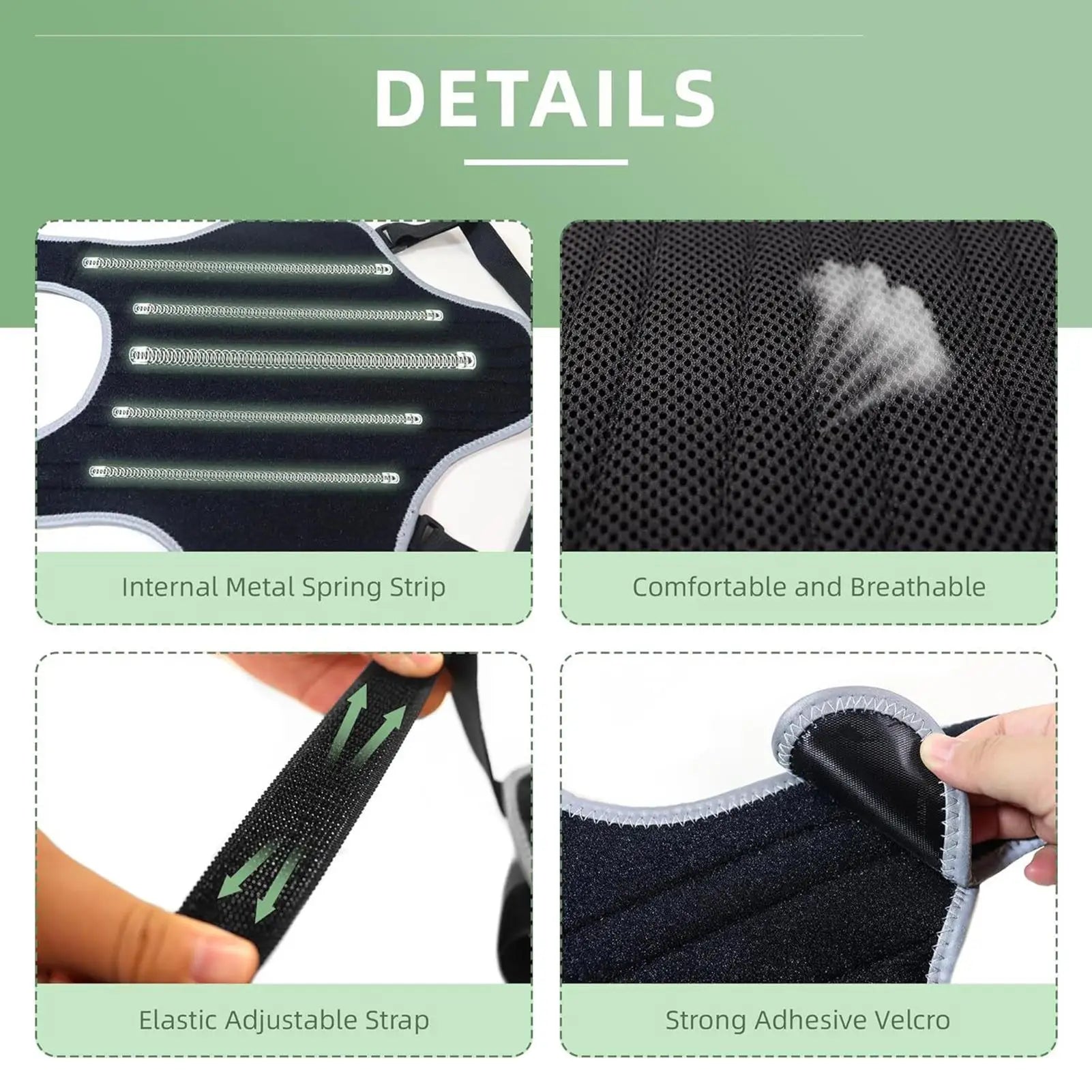 Dog Back Brace Adjustable Spinal Stability Vest Small Support Harness For Stair Step Walking Jogging Home Outdoor Travel Zpaxo
