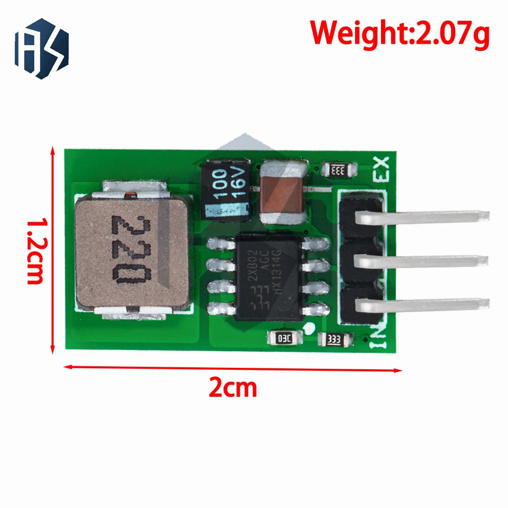 5V/1A High-Efficiency Buck Converter: 5.5-32V Wide Input DC-DC Step-Down Module – LM7805 Replacement (Low Heat) Zpaxo