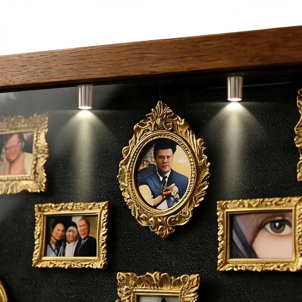 Small Display Box DIY Deep Frame Miniature Museum Figurines Mini Art