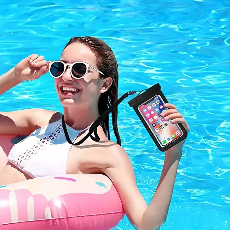 IP68 Universal Waterproof Phone Case Bag PVC Cover Iphone 16 15 14 Zpaxo