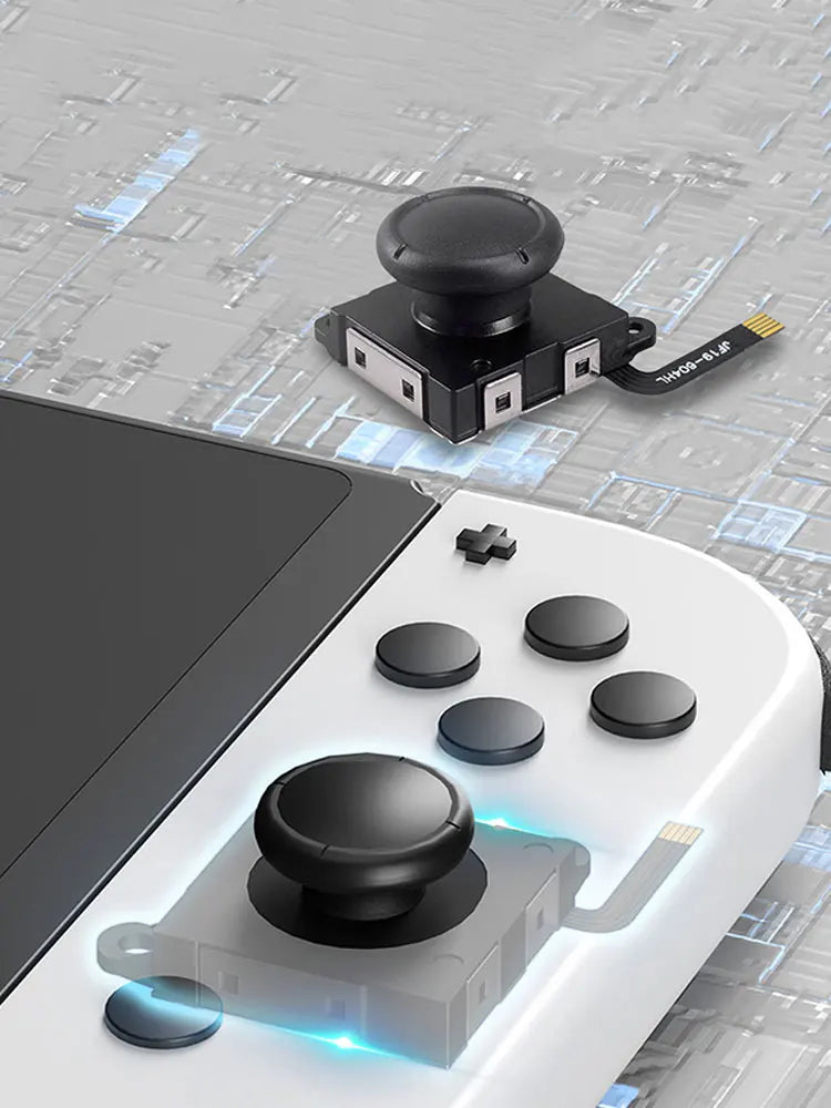 Hall Sensing Joystick No Drifting Electromagnetic Stick 3D Analog
