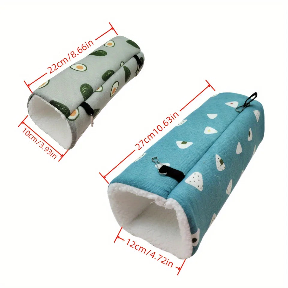 Random Small Pet Tunnel Honey Bag Gliding Mink Sprig Rat Guinea Pig