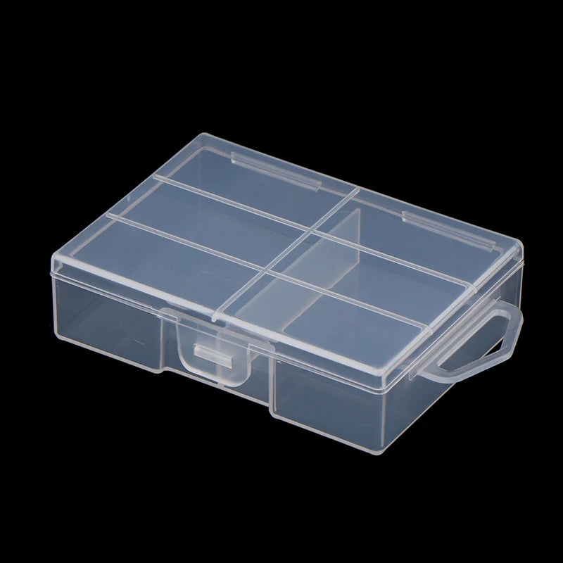 Battery Organizer Plastic Material 18650 Batteries Comes Clear Zpaxo