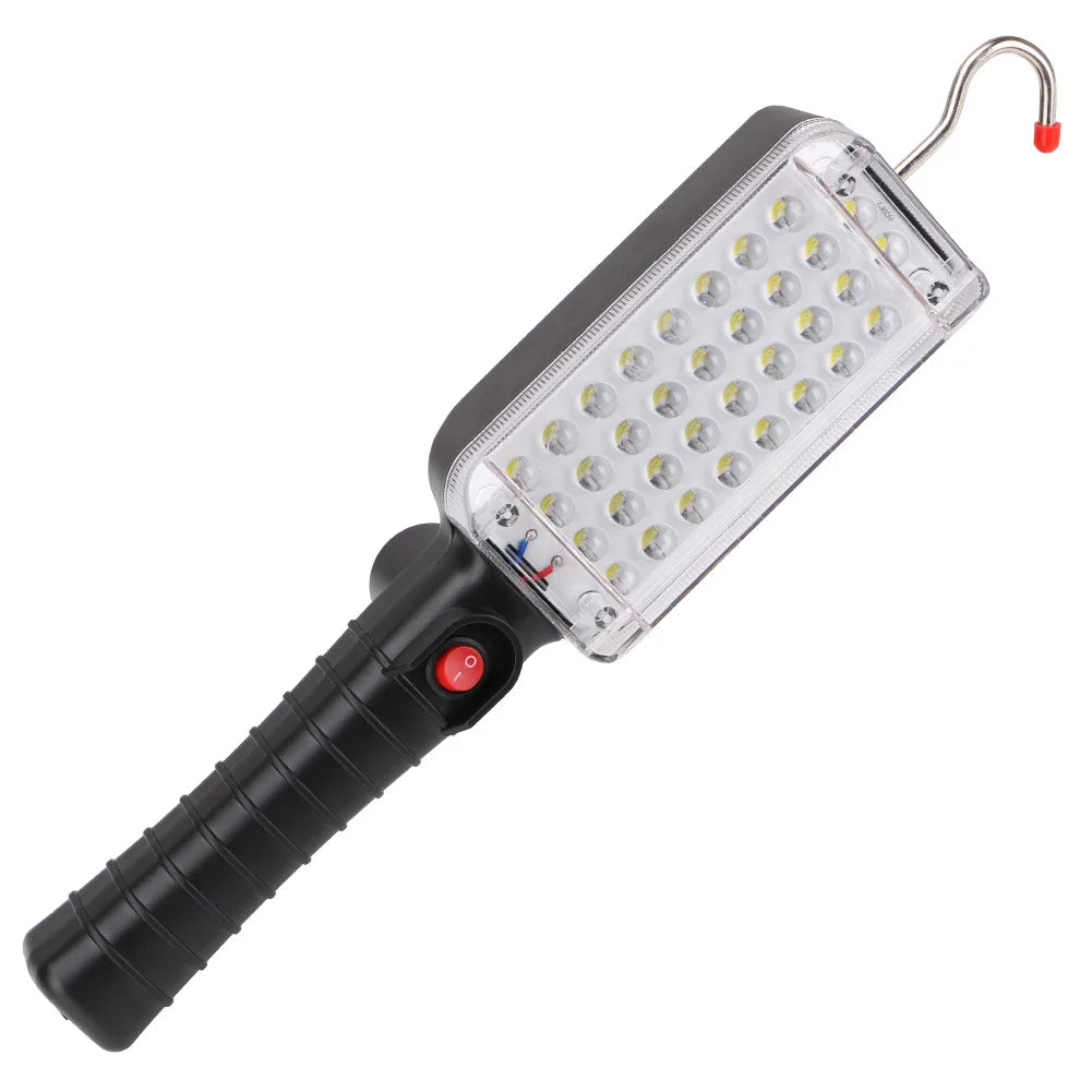 COB LED Magnetic Work Light – Rechargeable Waterproof Flashlight