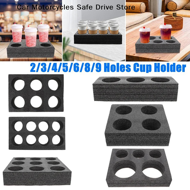 CMCoffee Tray Cup Holder Thicken Tea Box Milk Delivery Cold Drinks