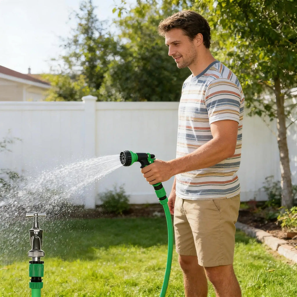 Garden Hose Connector Leak-Proof Multi-Functional Valve Hose Quick Connect For Garden Watering Outdoor Irrigation RV Boat Sink Zpaxo