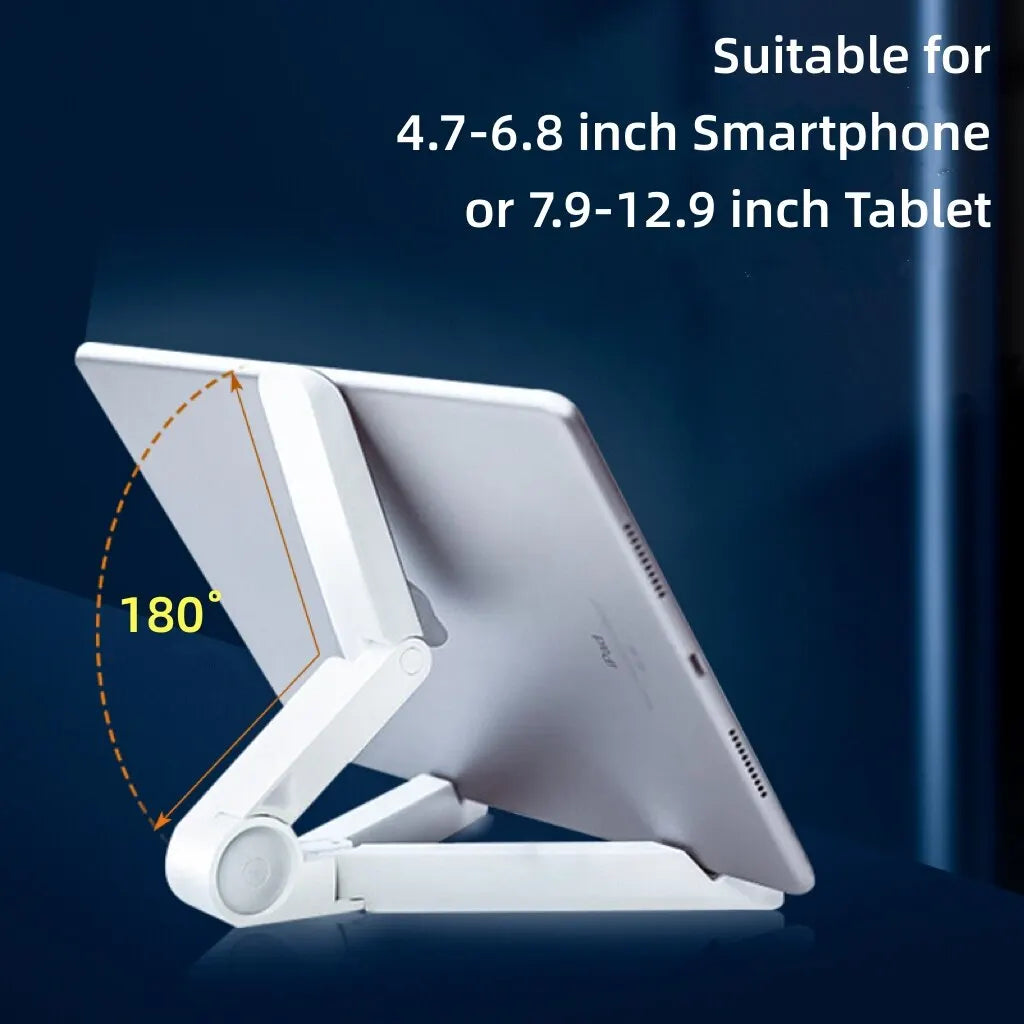 Desktop Mobile Phone Tablet Holder Foldable Portable Adjustable Table Zpaxo