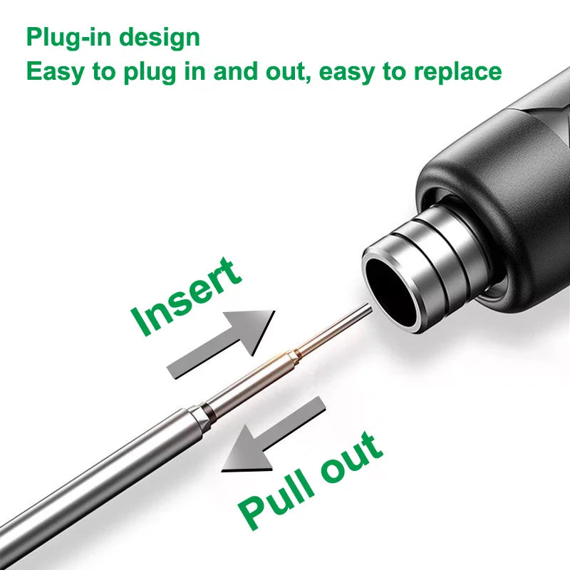 Soldering Iron Tip USB 5V Battery Rework Accessories Zpaxo