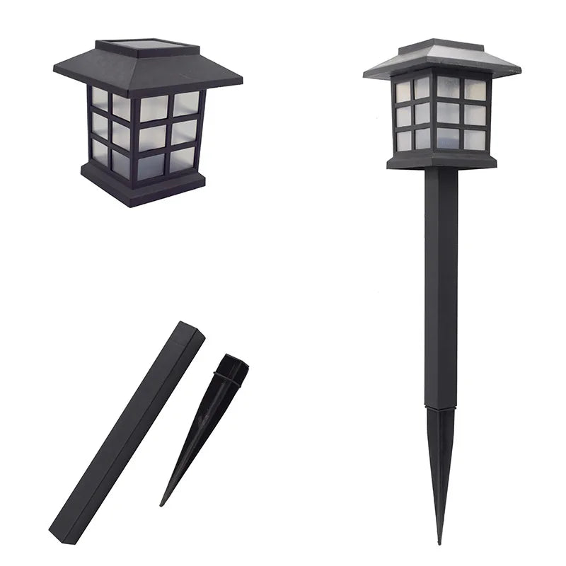Chinese Style Solar LED Lawn Light – Waterproof Garden Décor