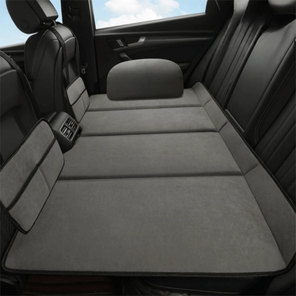 Foldable Design Car Backseat Mattress Comfortable Sleeping Bed Rear Zpaxo