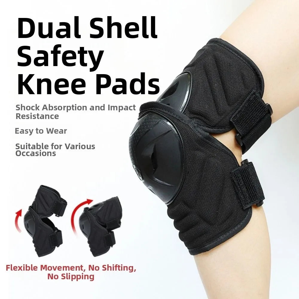 Crashproof Protective Motorcycle Knee Pad Adjustable Crash Shin Zpaxo