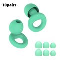 Silicone Earplugs Swimming Sleep Waterproof Noise Cancel Reduction