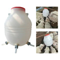 Thickened Large Capacity Lamb Feeder Milk Bottle Sheep Feeding 6 Nipples Animal Dog Poultry Livestock Feeding Pot Supplies Zpaxo Default Title