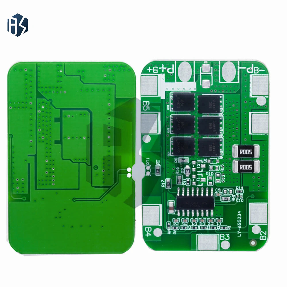 6S 12A 25A 24V 25 2V PCB BMS Protection Board 18650 Li-ion Lithium Zpaxo