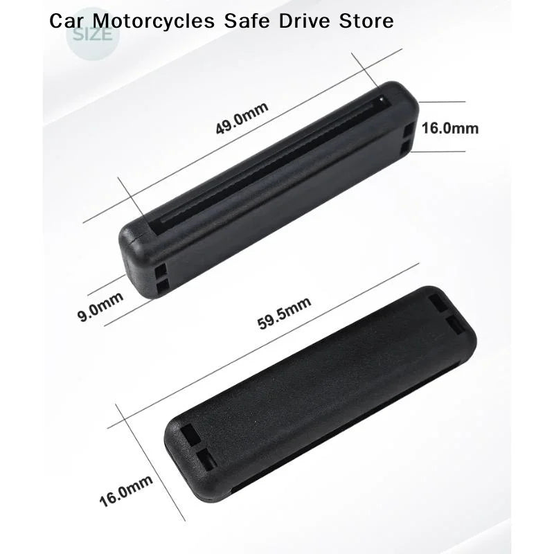 Universal Seat Belt Adjuster Clip Car Safety Stopper Buckle Clamp