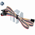 1PCS 65cm PC Motherboard Power Reset Switch Cable, LED Indicator ON/OFF Front Panel Wire Zpaxo Default Title