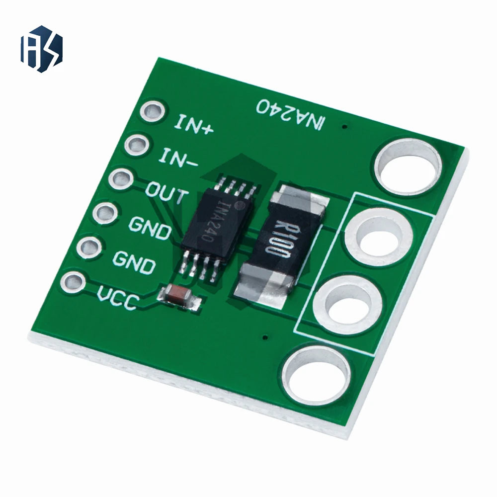 INA240A1 Bidirectional Current Sense Amplifier Module - Precision Current Monitoring & Acquisition Zpaxo