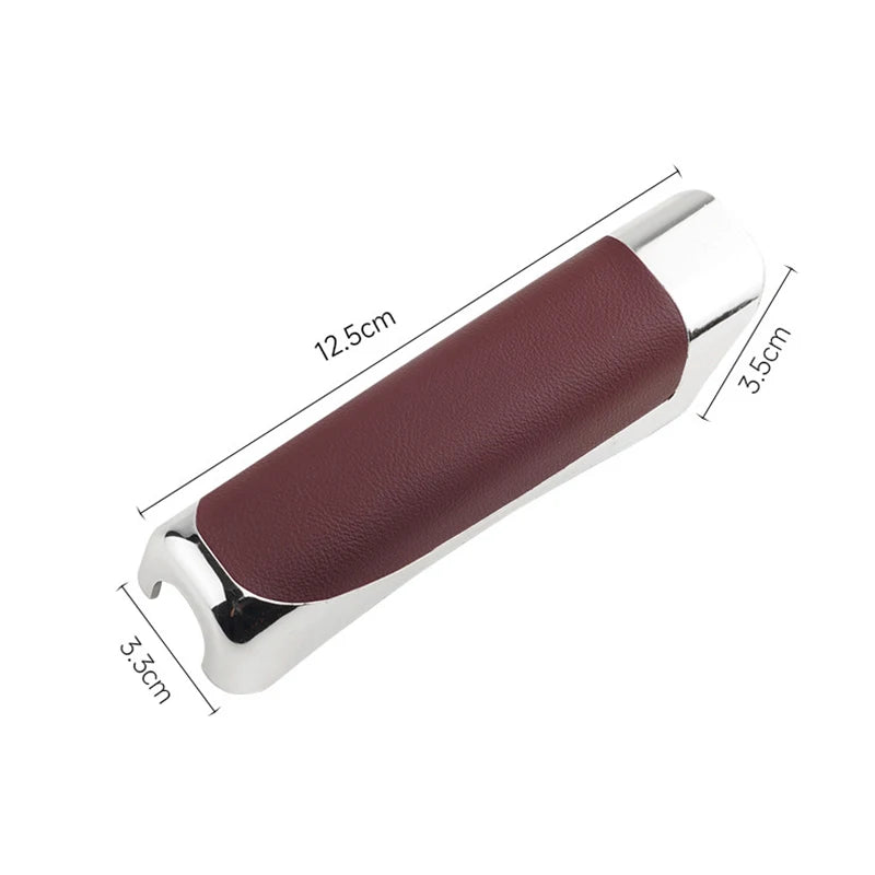 PU Leather Car Hand Brake Cover – Universal Handbrake Guard
