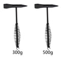 Welding Hammer with Coil Spring Handle, Double Head Hammer, Compact Slag Hammer, Hand Tool for Arc Welding, Electrician Zpaxo 300g 26.5x12cm