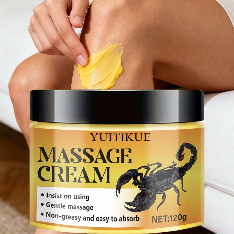 YUITIKUE Body Massage Cream 120g – Moisturizing & Non-Sticky Body Massage Cream Zpaxo Default Title