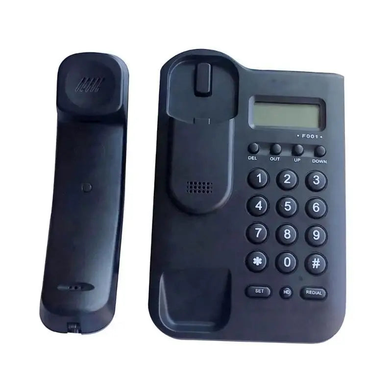 652F Traditional Corded Telephone LCD Display Stable Clear Call Zpaxo