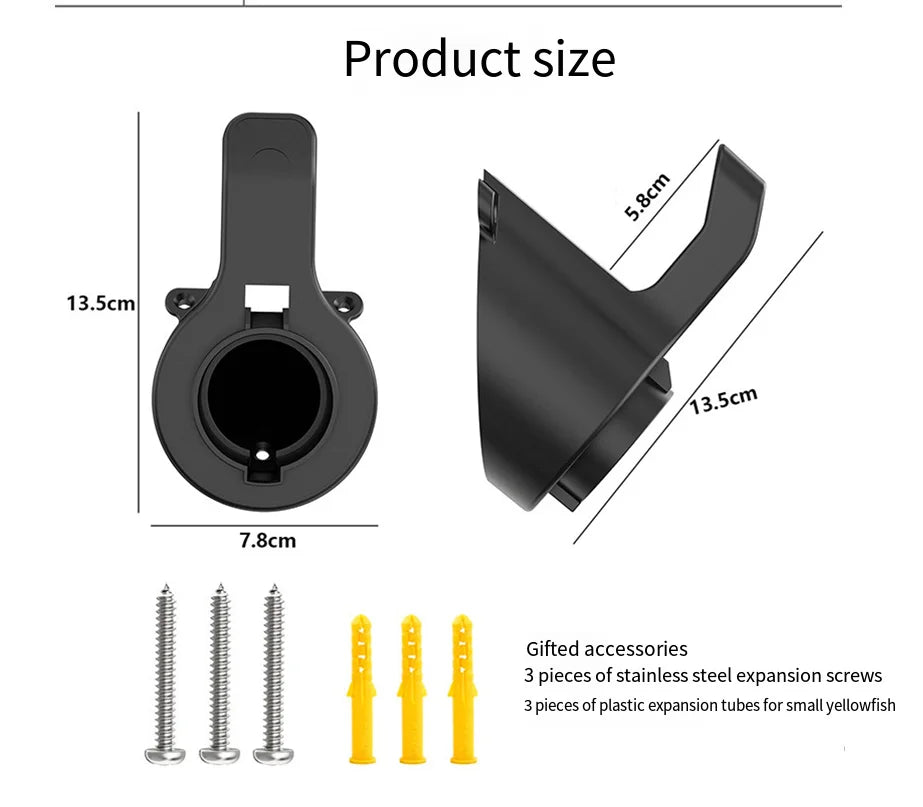Energy Charging Pile Fixed European Javelin Holder Wire Gun Hook