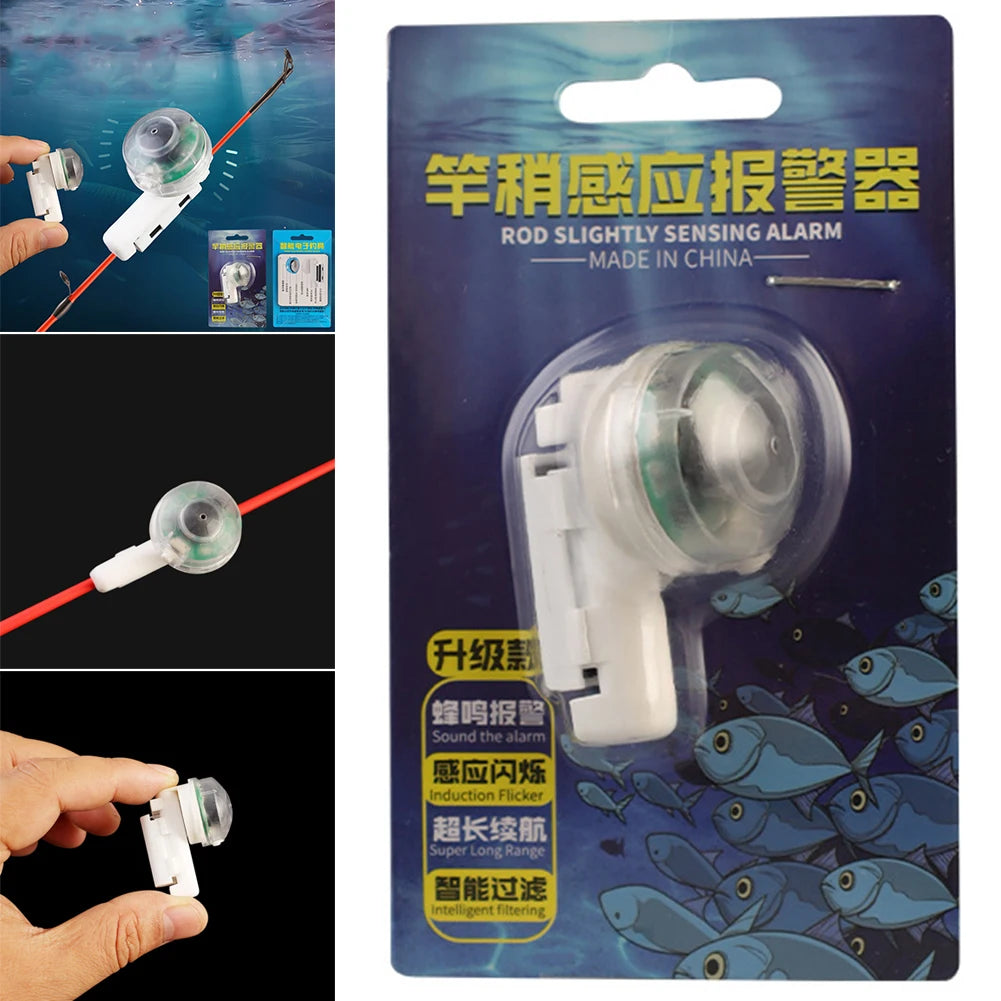 LED Induction Fishing Alarm Universal Rod Tip Carp Light Portable