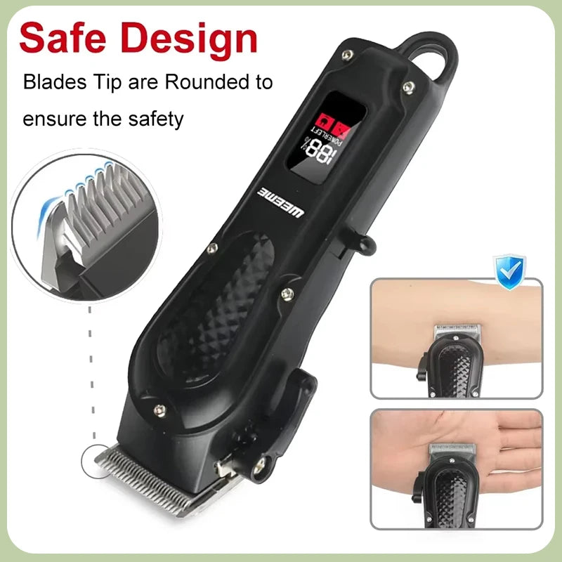 WEEME 806 Cordless Hair Clipper & Beard Trimmer | USB Rechargeable Cordless Hair Clipper Zpaxo