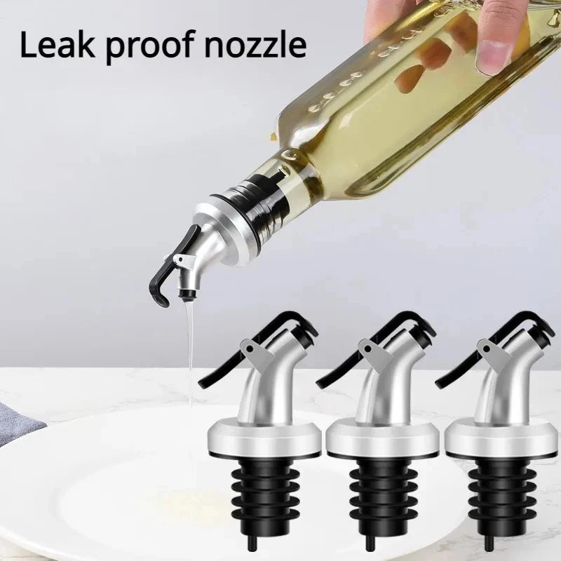 Leakproof Olive Oil Bottle Pourer Spout Nozzle – 1-4 Pack