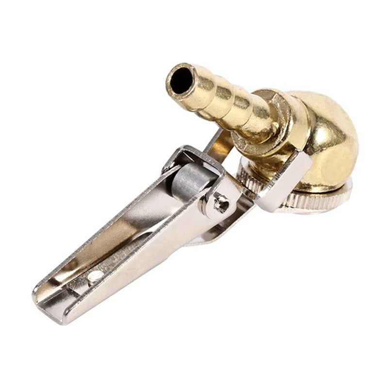 Car Tire Air Chuck Inflator Pump Valve Connector Clip Portable
