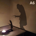 Nosferatu Candle Holder Nosferatu Candle Shadow Tealight Shadow Caster Halloween Horror Candle Holder Decor Party Horror Decor Zpaxo A6