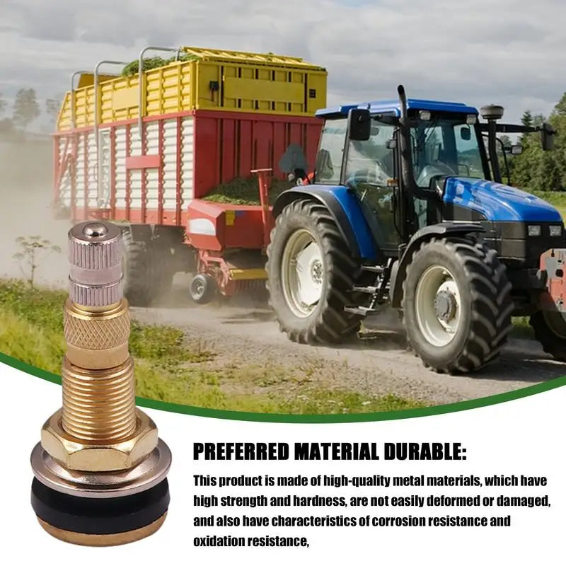TR618A Brass Tubeless Valve Stem – Industrial & Agricultural